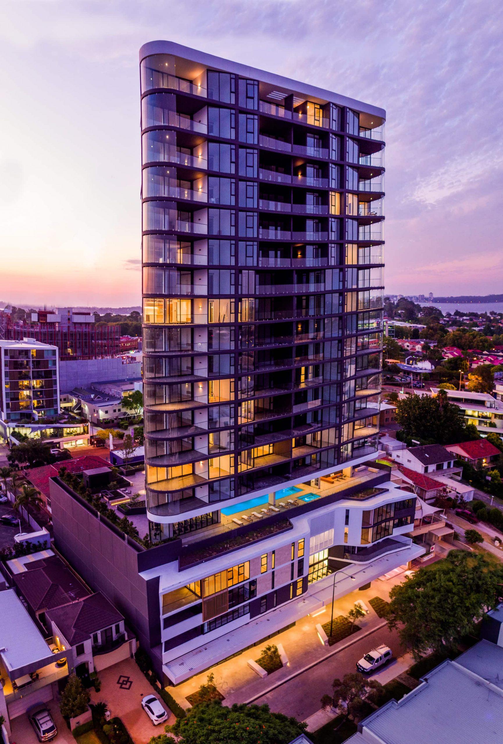 Cirque Apartments - WA's first 5 Star Green Star residential building