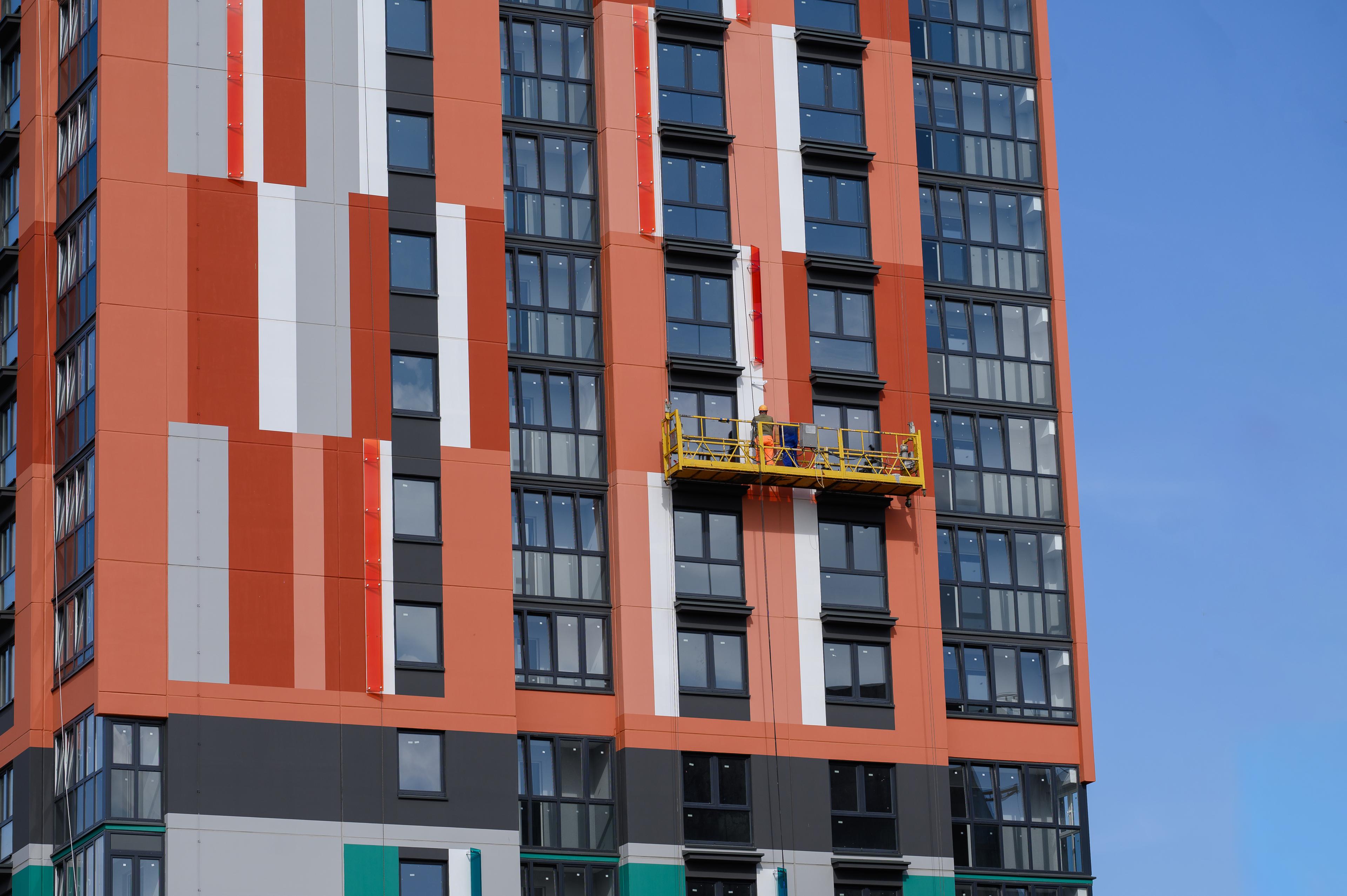 Commercial painting services - The Adnate Hotel project